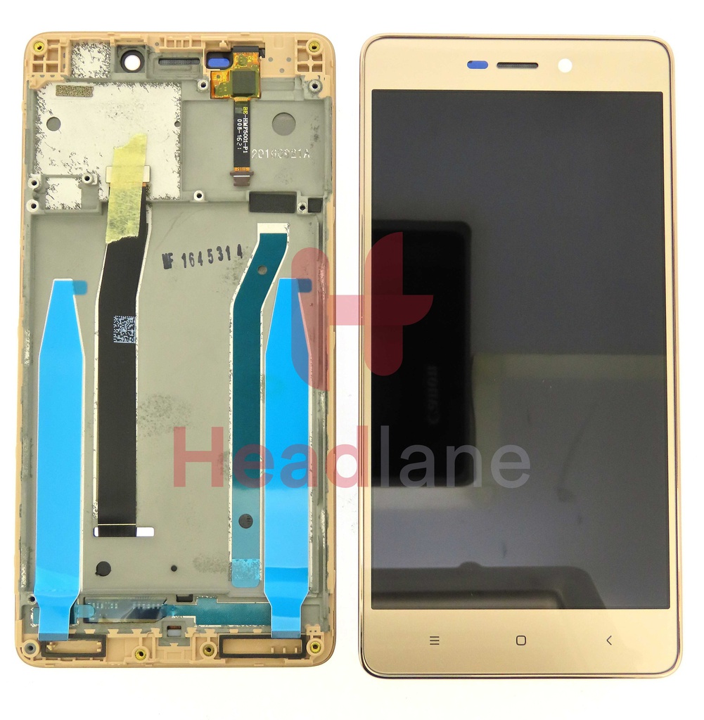 Xiaomi Redmi 3S LCD Display / Screen + Touch - Gold