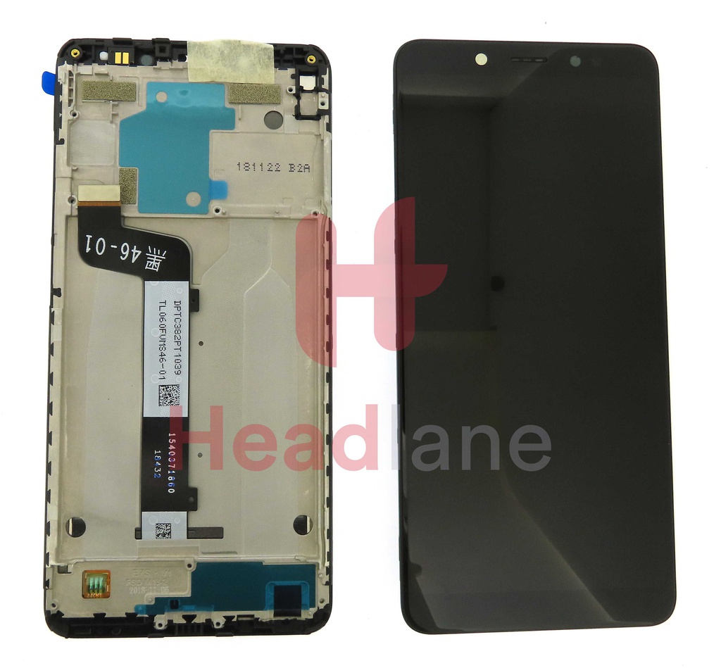 Xiaomi Redmi Note 5 LCD Display / Screen + Touch - Black