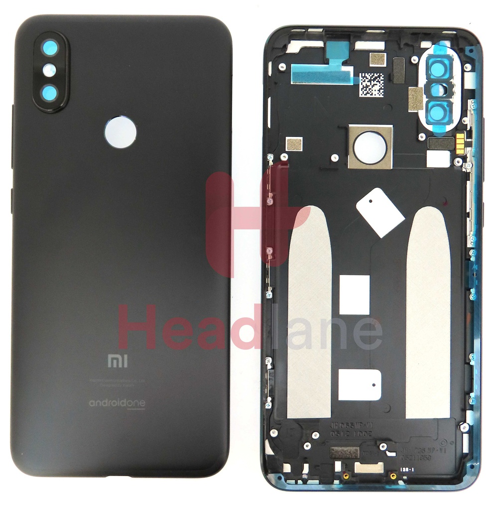 Xiaomi Mi A2 / Mi 6X Back / Battery Cover - Black