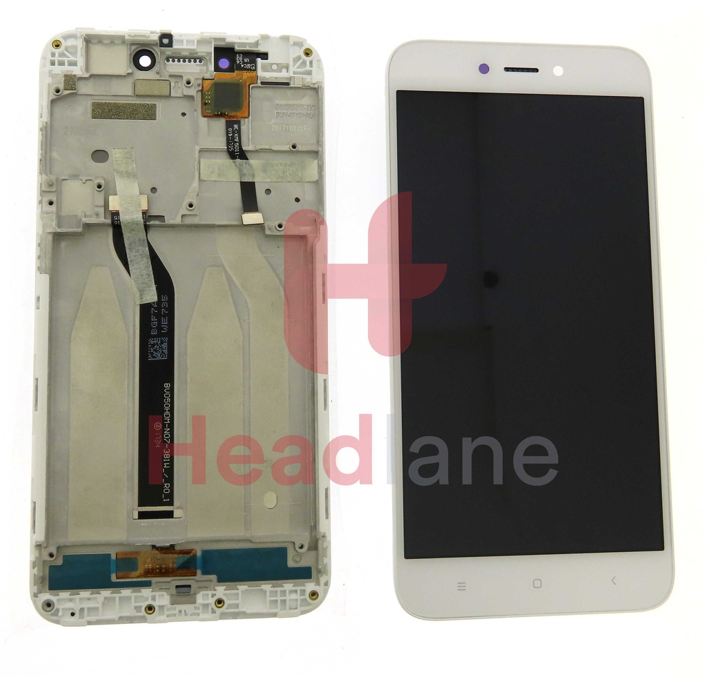 Xiaomi Redmi 5A LCD Display / Screen + Touch - White