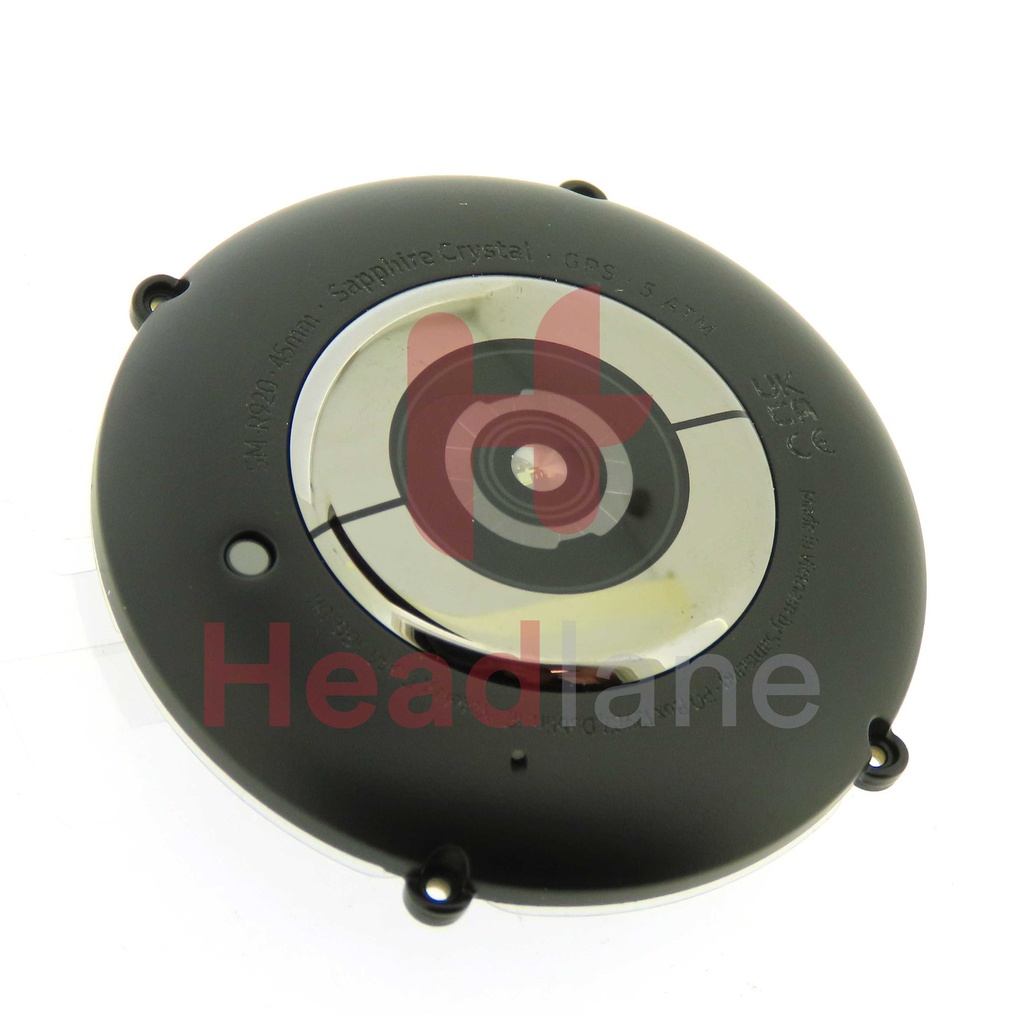 Samsung SM-R920 Galaxy Watch5 Pro BT Titanium 45mm Back / Battery Cover - Grey / Black