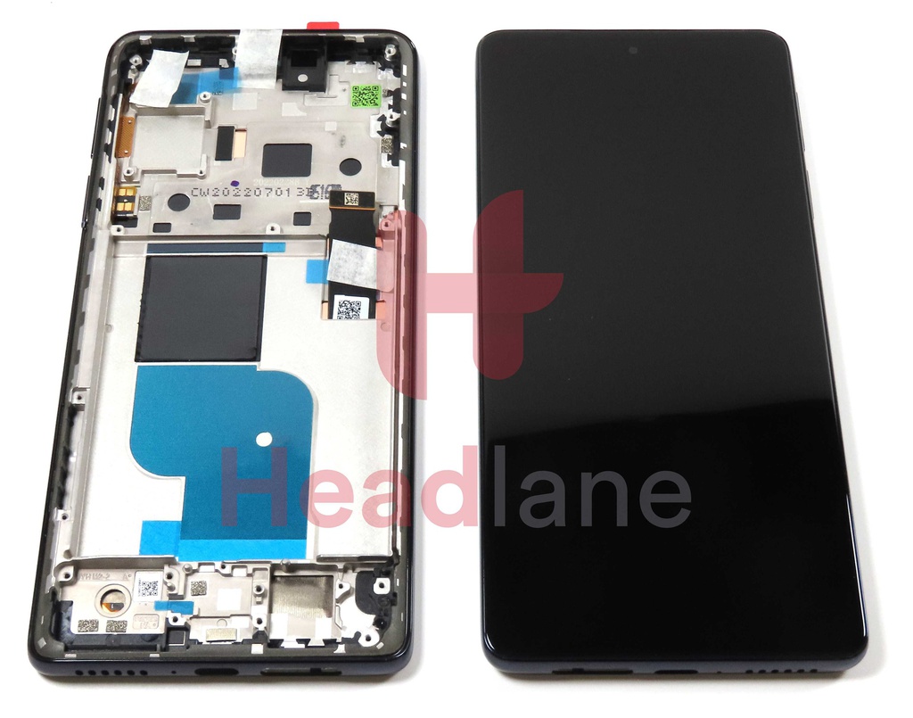 Motorola XT2201 Edge 30 Pro LCD Display / Screen + Touch - Black