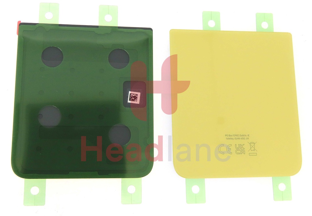 Samsung SM-F721 Galaxy Z Flip4 5G Back / Battery Cover - Bespoke Yellow