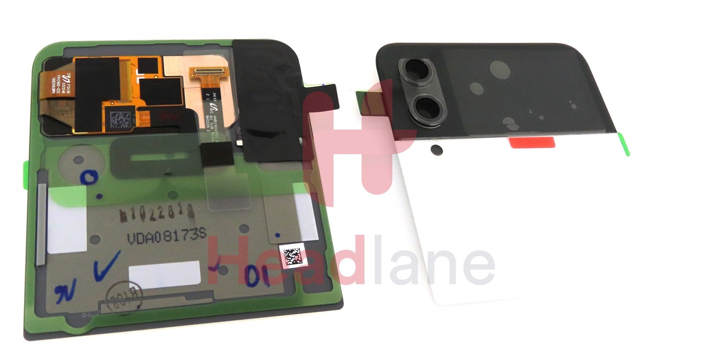 Samsung SM-F721 Galaxy Z Flip4 5G Outer LCD Display / Screen - Bespoke White