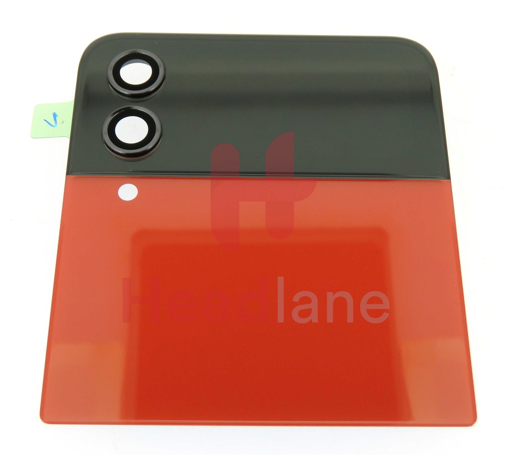 Samsung SM-F721 Galaxy Z Flip4 5G Outer LCD Display / Screen - Bespoke Red