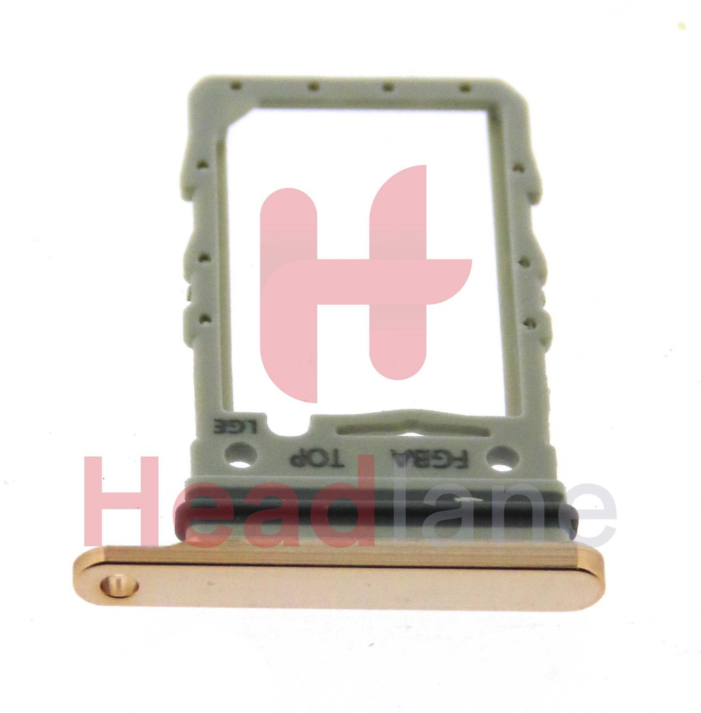 Samsung SM-F721 Galaxy Z Flip4 5G SIM Card Tray - Pink Gold