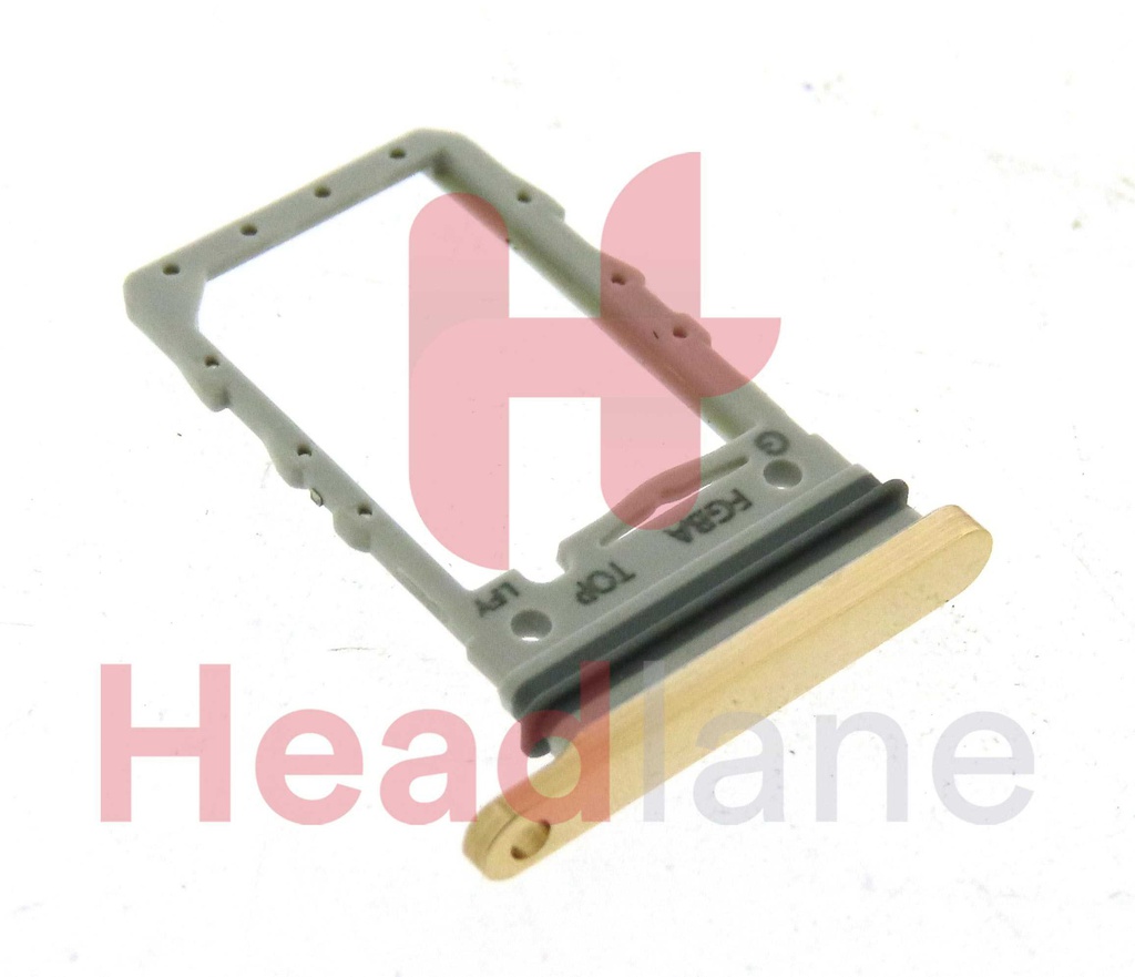 Samsung SM-F721 Galaxy Z Flip4 5G SIM Card Tray - Gold