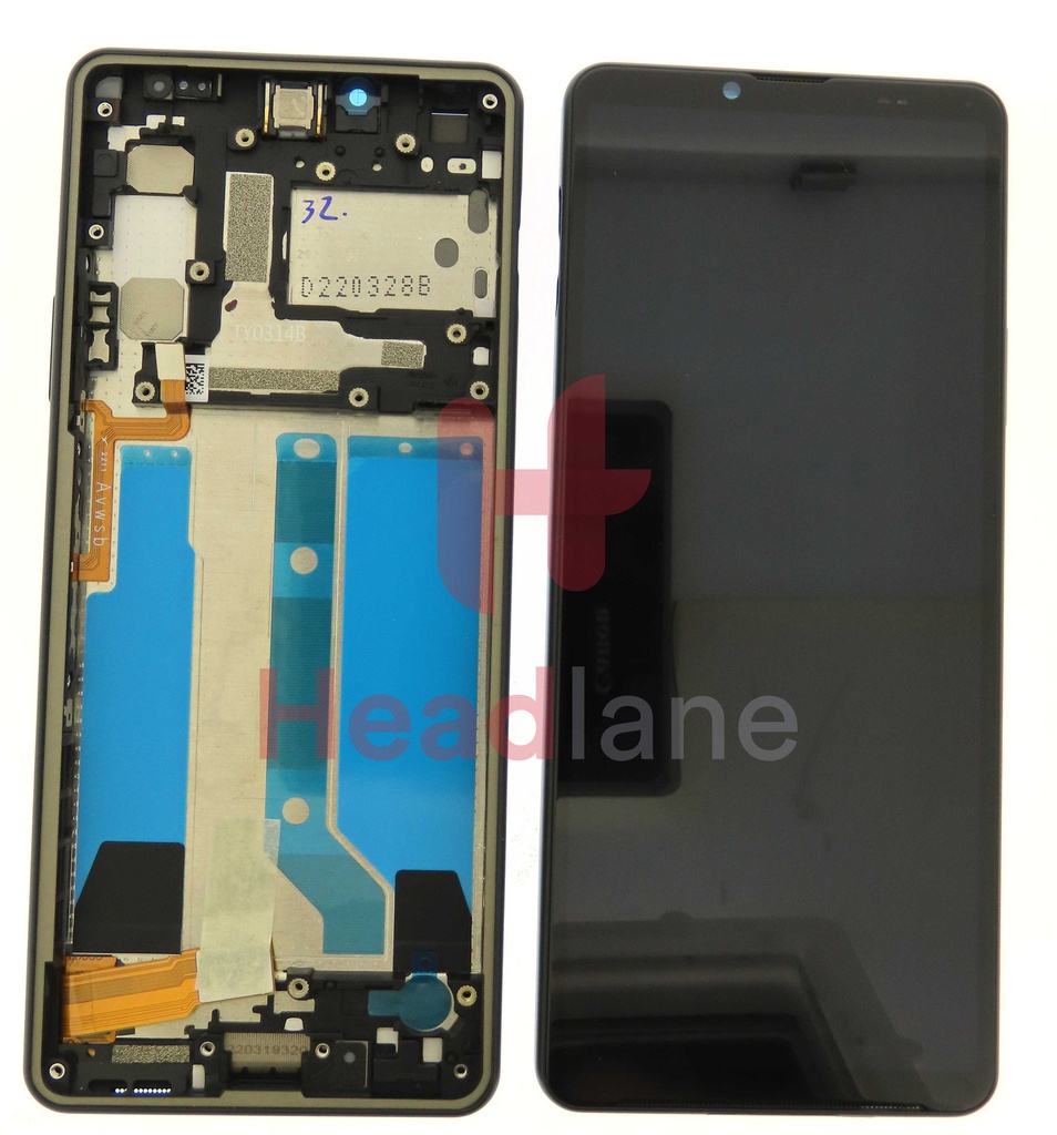 Sony XQ-CC54 Xperia 10 IV LCD Display / Screen + Touch - Black