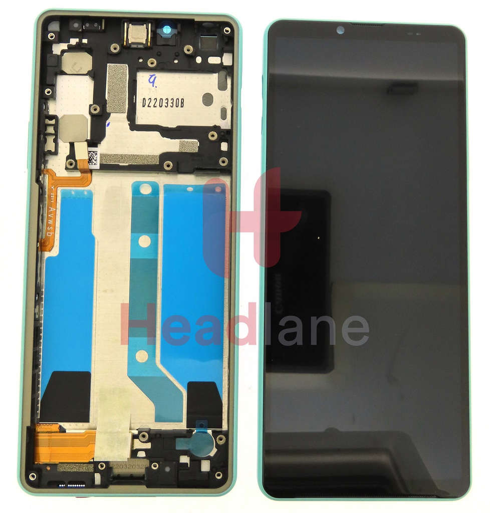 Sony XQ-CC54 Xperia 10 IV LCD Display / Screen + Touch - Mint / Green