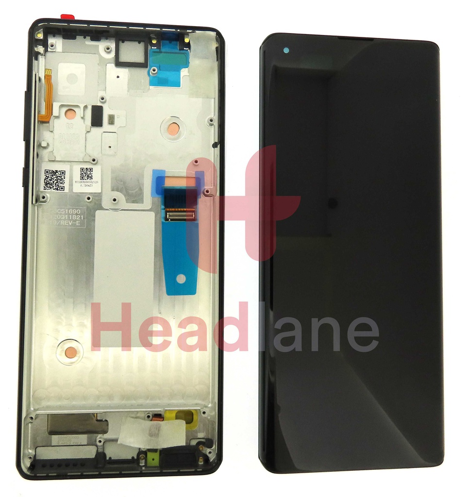 Motorola XT2061 Moto Edge Plus LCD Display / Screen + Touch - Grey