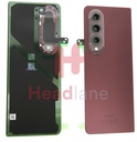 Samsung SM-F936 Galaxy Z Fold4 5G Back / Battery Cover - Burgundy