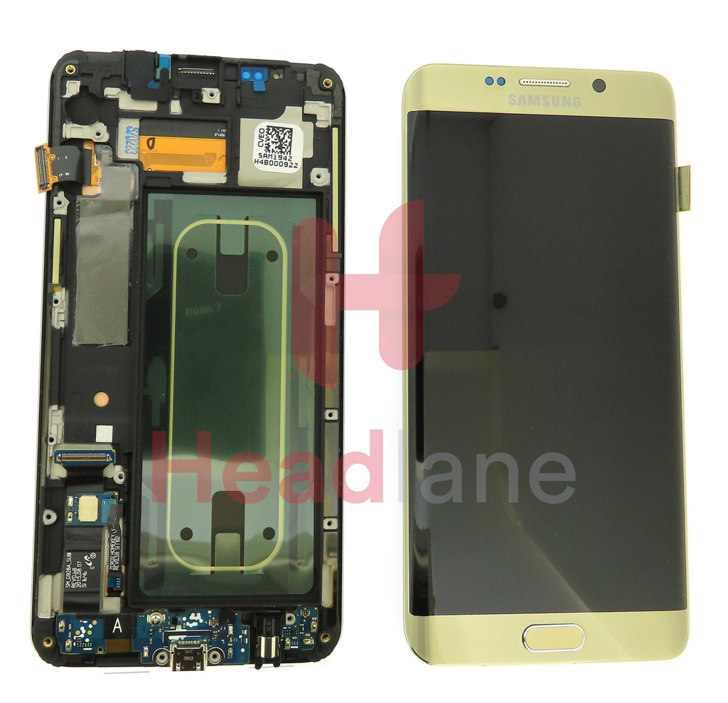 Samsung SM-G928F Galaxy S6 Edge+ LCD Display / Screen + Touch - Gold