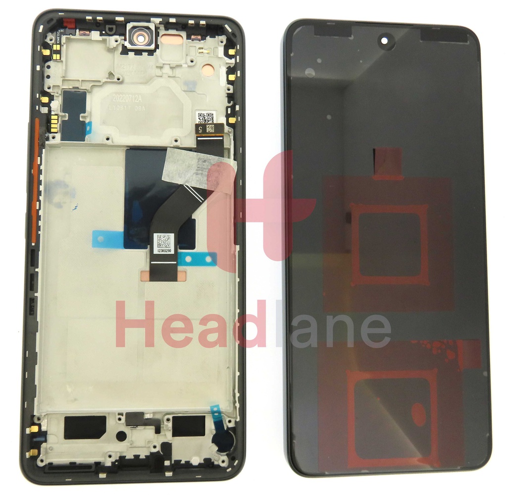 Xiaomi 12 Lite LCD Display / Screen + Touch - Black