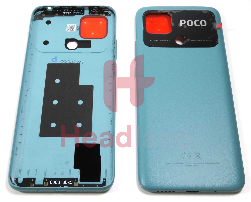 Xiaomi Poco C40 Back / Battery Cover - Green