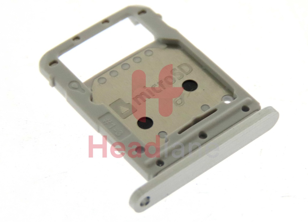 Samsung SM-T970 Galaxy Tab S7+ 12.4&quot; (WiFi) Memory Card Tray - Silver