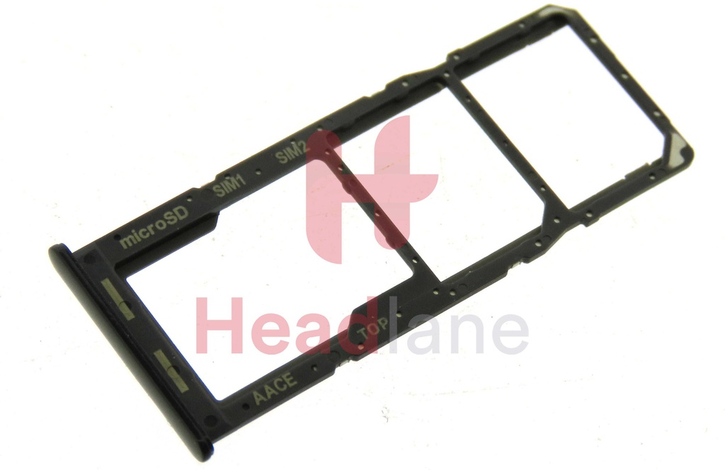 Samsung SM-A135 A137 Galaxy A13 SIM / Memory Card Tray - Black