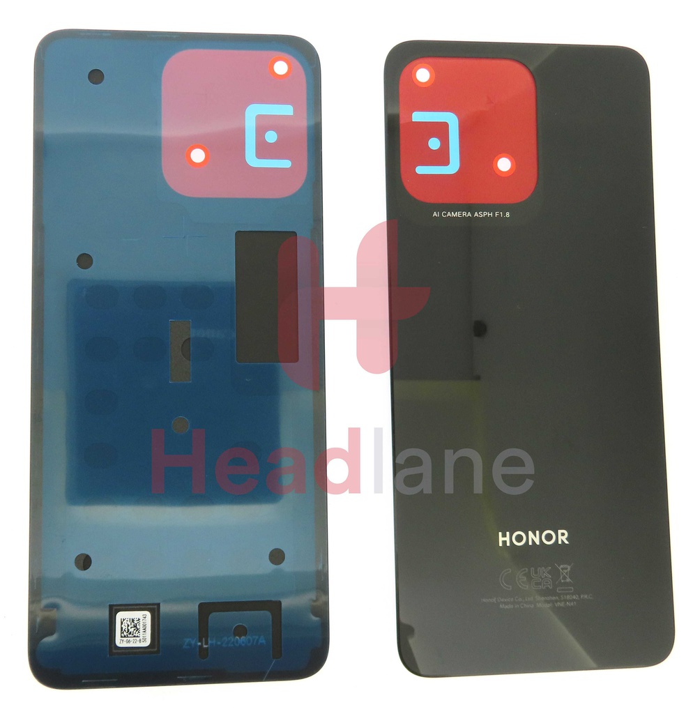 Honor X8 5G Back / Battery Cover - Black