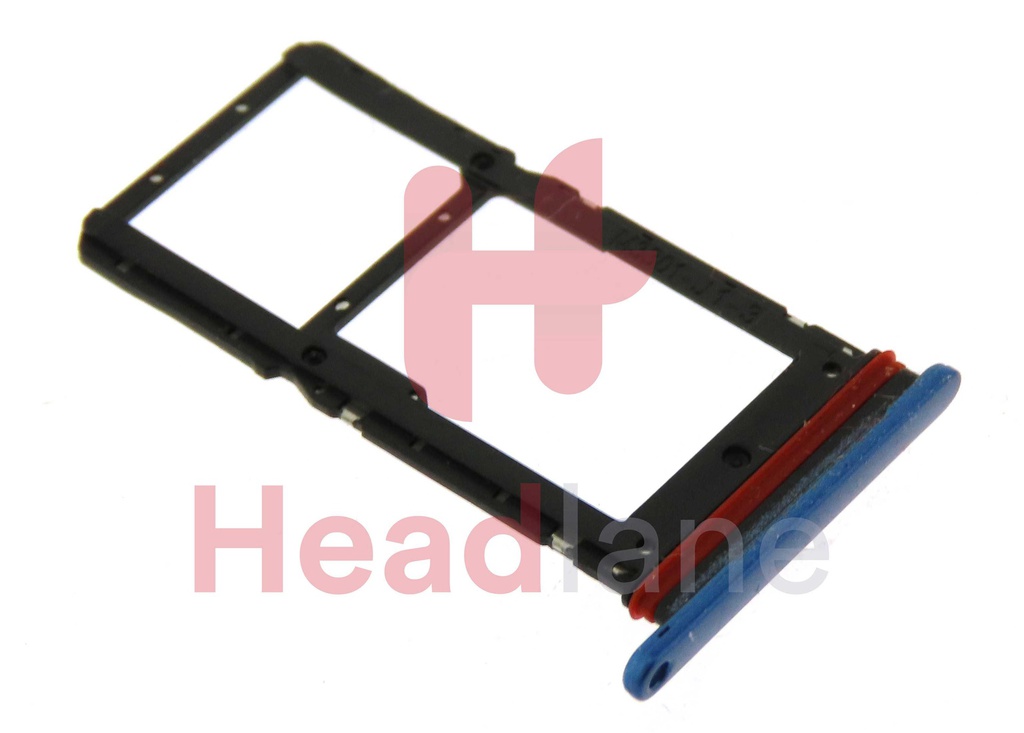 Honor X7 Dual SIM Card Tray - Blue