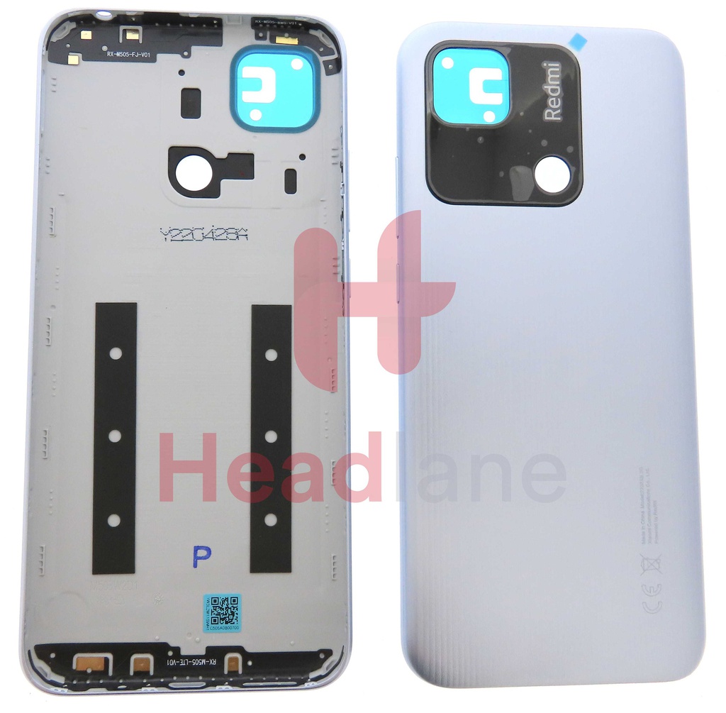Xiaomi Redmi 10A Back / Battery Cover - Silver