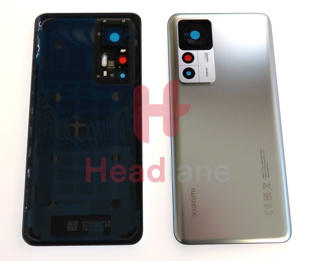 Xiaomi 12T Back / Battery Cover - Silver
