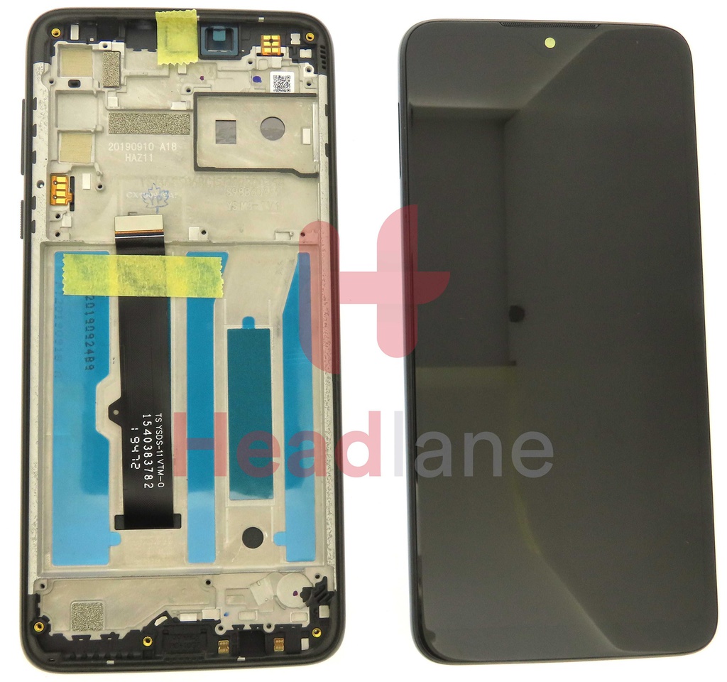 Motorola XT2015 Moto G8 Play LCD Display / Screen + Touch - Black