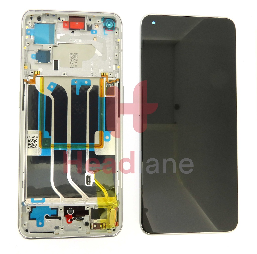 Realme RMX3300 GT2 Pro LCD Display / Screen + Touch - White