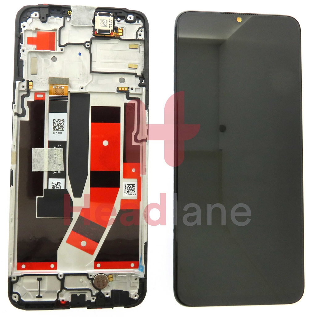 Realme RMX3571 Nazro 50 5G LCD Display / Screen + Touch - Black