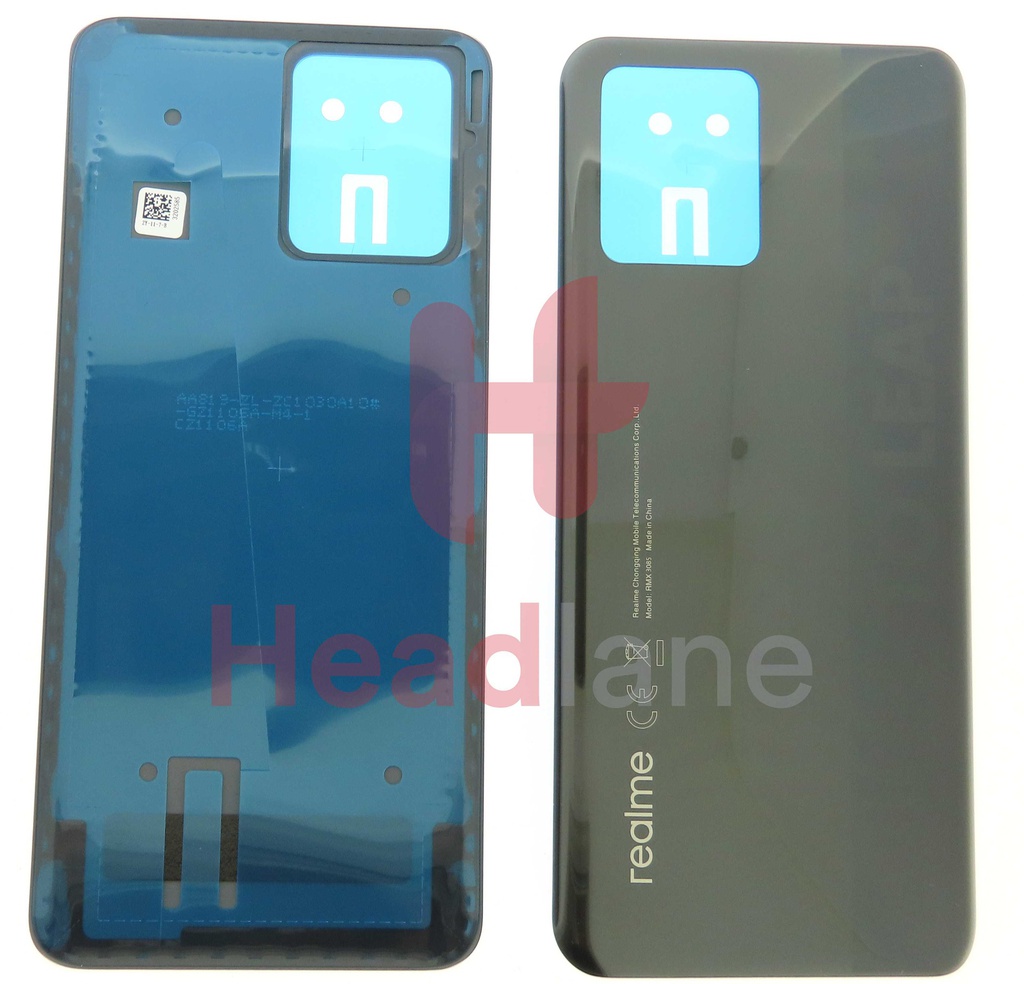 Realme RMX3085 8 Back / Battery Cover - Black