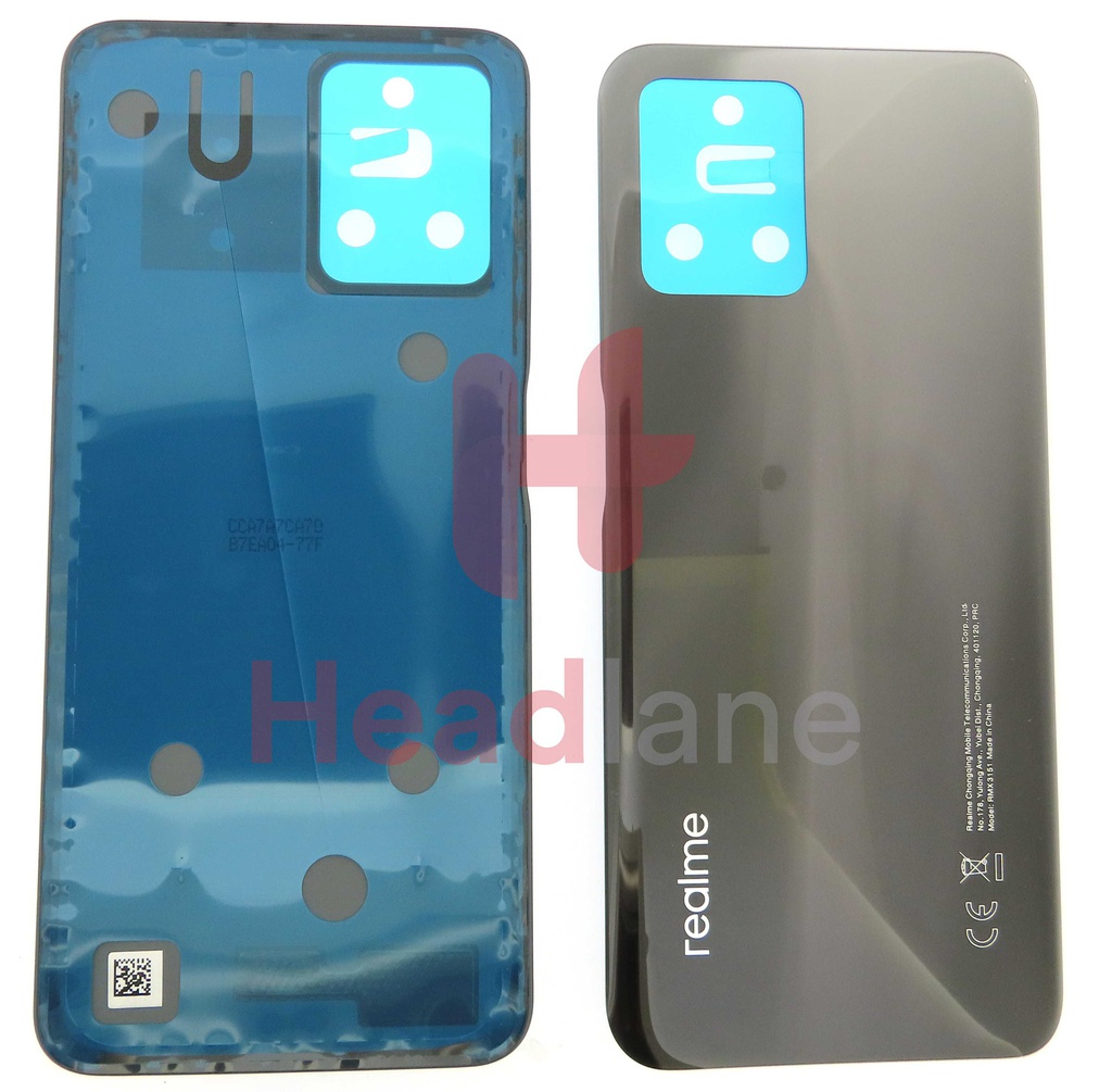 Realme RMX3151 8i Back / Battery Cover - Black