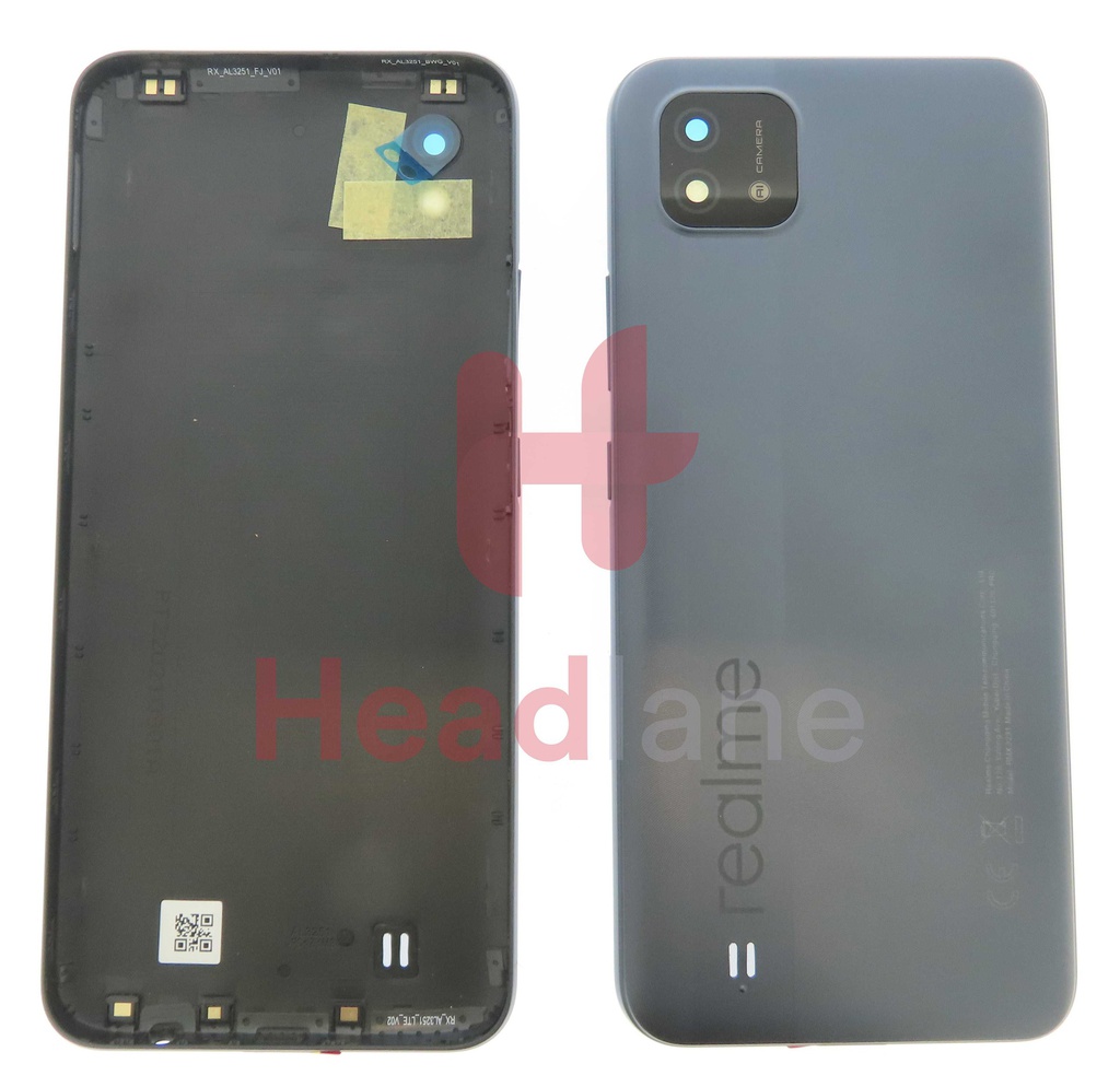 Realme RMX3231 C11 (2021) Back / Battery Cover - Grey