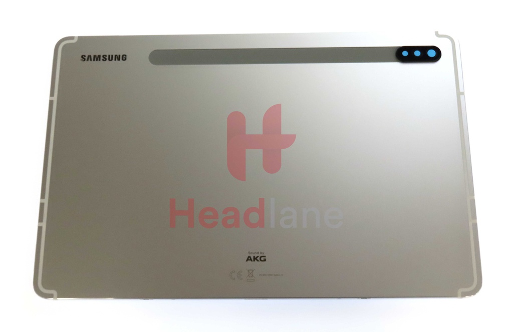 Samsung SM-T870 Galaxy Tab S7 WiFi Back / Battery Cover - Silver