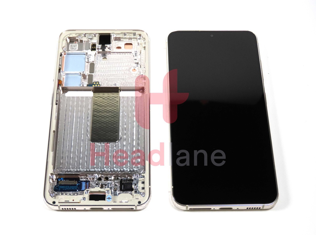 Samsung SM-S911 Galaxy S23 LCD Display / Screen + Touch - Cream