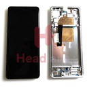 Motorola XT2243 Edge 30 Fusion LCD Display / Screen + Touch - White