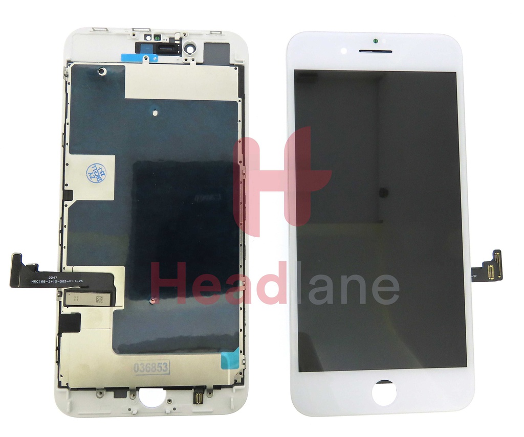 Apple iPhone 8 Plus Incell LCD Display / Screen White (ZY)