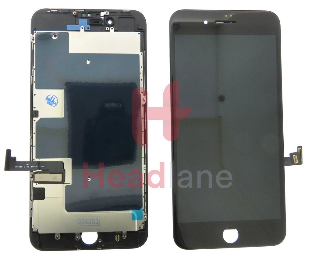 Apple iPhone 8 Plus Incell LCD Display / Screen - Black (ZY)