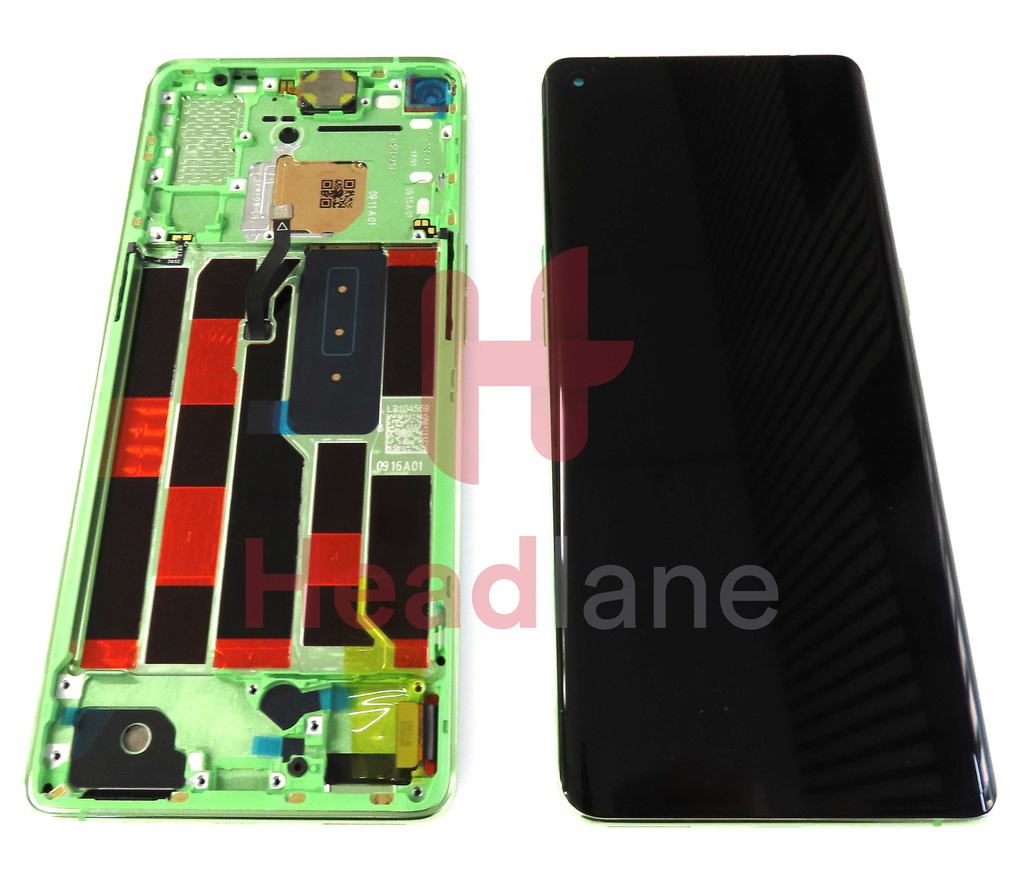 Oppo CPH2089 Reno4 Pro 5G LCD Display / Screen + Touch - Green Glitter