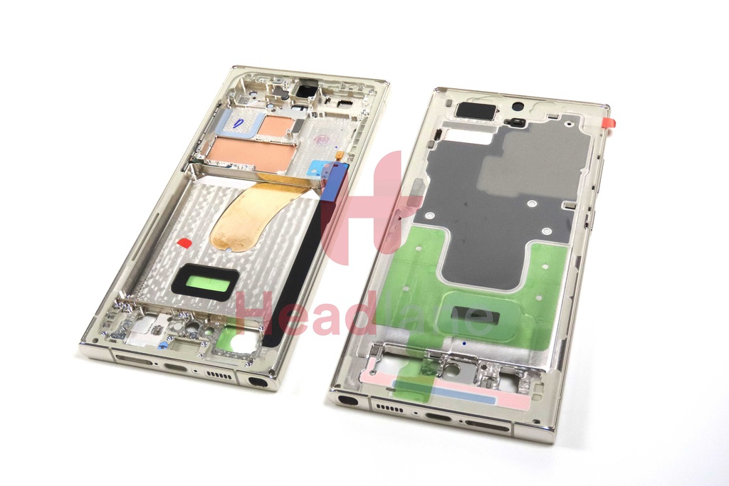 Samsung SM-S918 Galaxy S23 Ultra Display Frame / Chassis - Cream