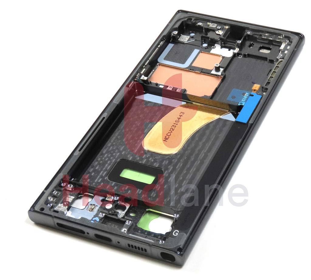 Samsung SM-S918 Galaxy S23 Ultra Display Frame / Chassis - Green
