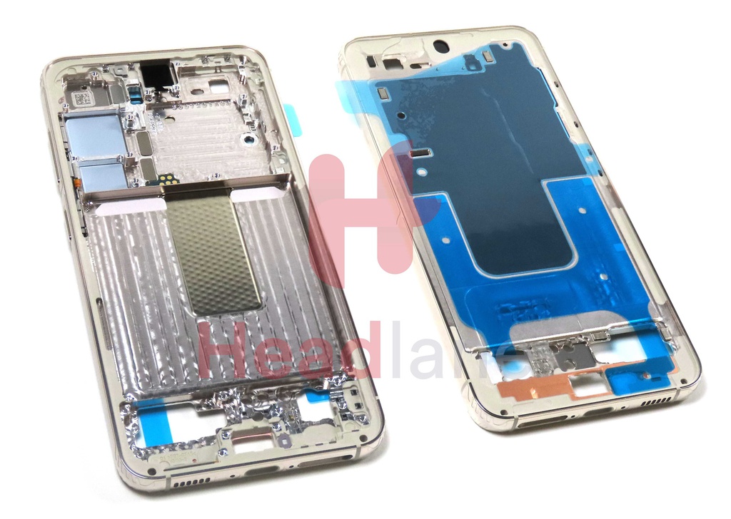 Samsung SM-S911 Galaxy S23 Display Frame / Chassis - Cream