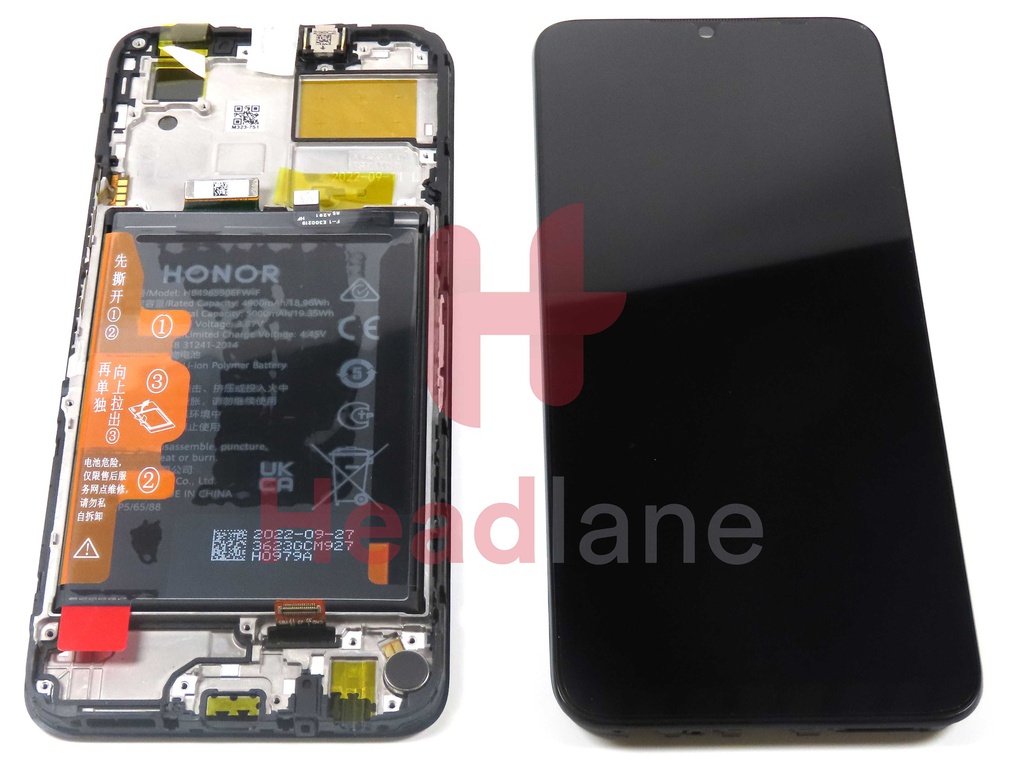 Honor X6 LCD Display / Screen + Touch + Battery Assembly
