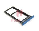 Honor X7a Dual SIM Card Tray - Blue