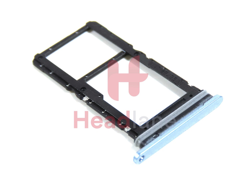 Honor X7a Dual SIM Card Tray - Silver