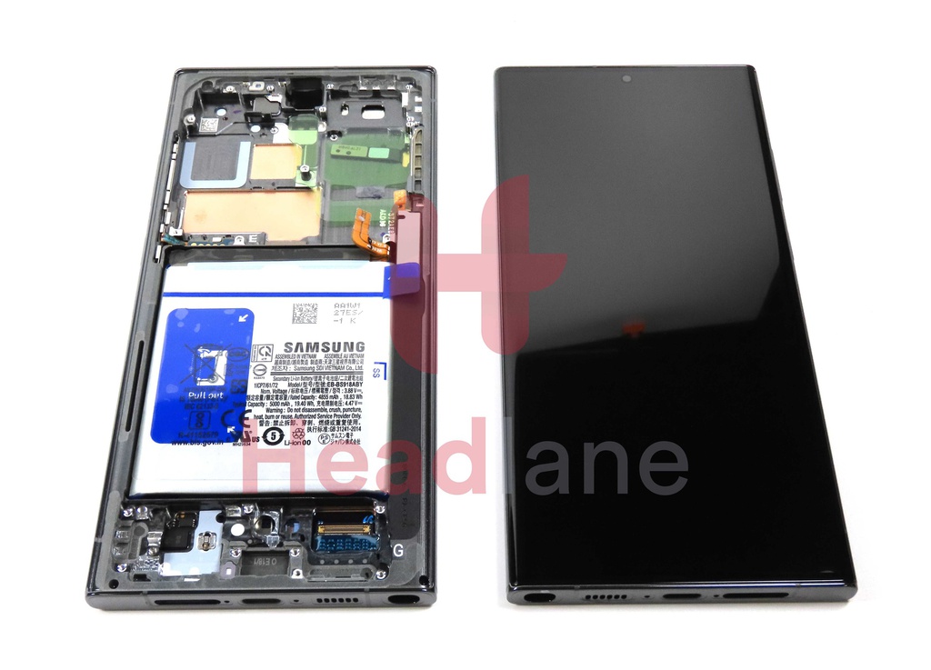 Samsung SM-S918 Galaxy S23 Ultra LCD Display / Screen + Touch + Battery - Green