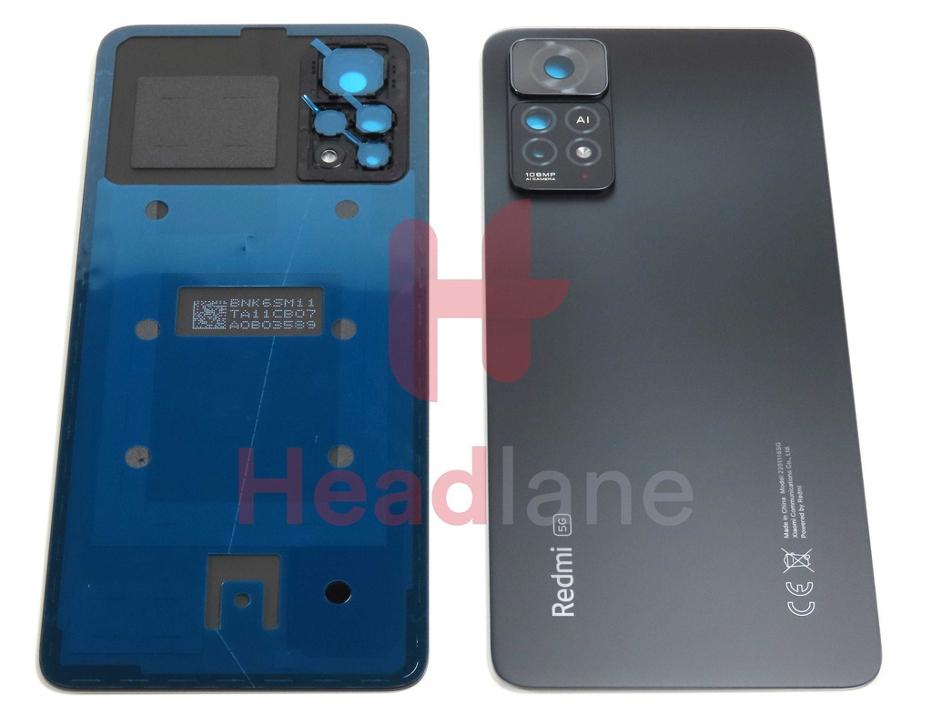 Xiaomi Redmi Note 11 Pro 5G Back / Battery Cover - Black