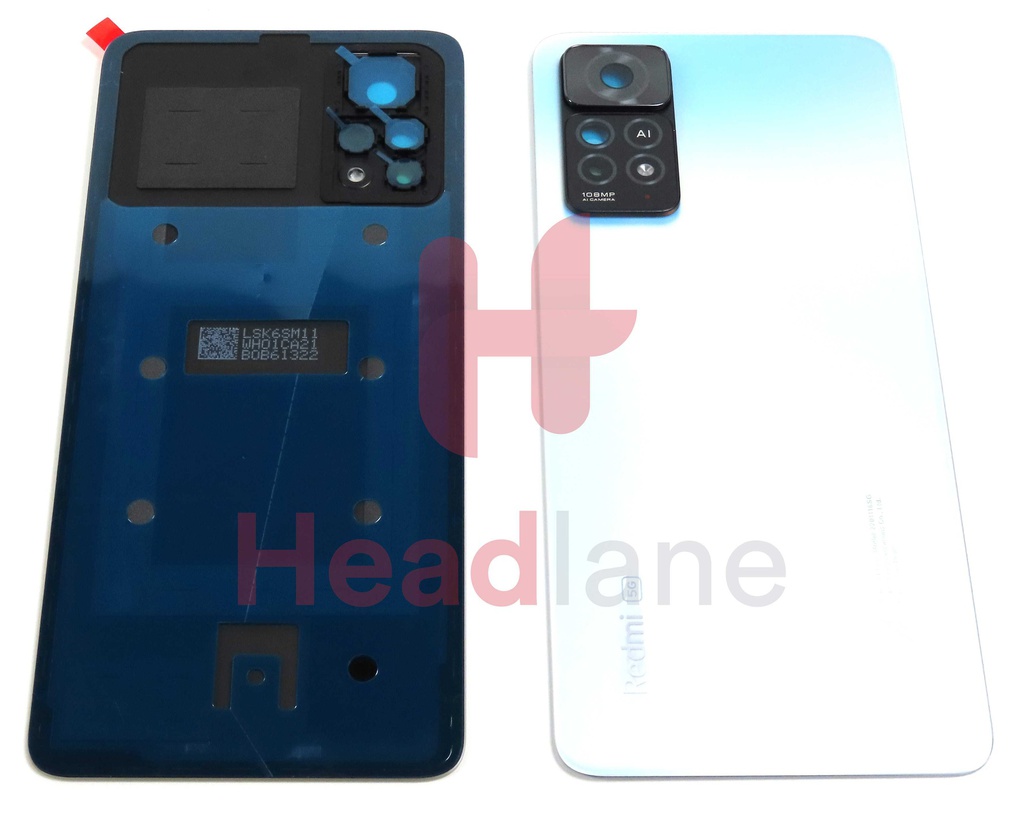 Xiaomi Redmi Note 11 Pro 5G Back / Battery Cover - White