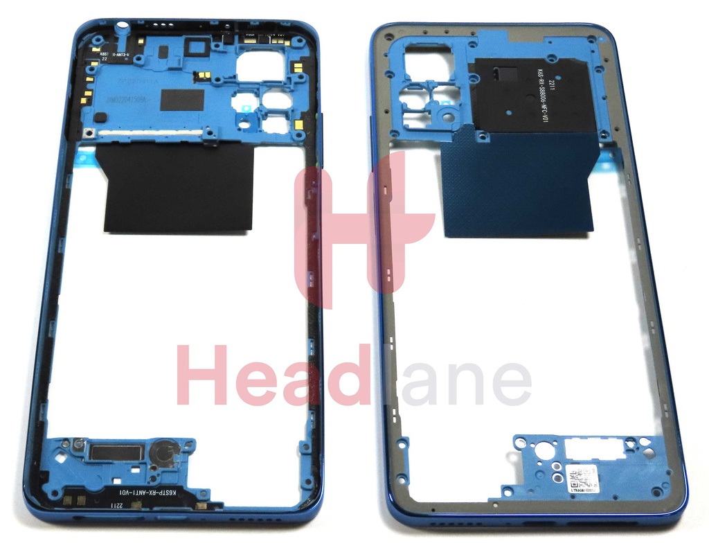 Xiaomi Redmi Note 11 Pro 5G Middle Cover / Chassis - Blue