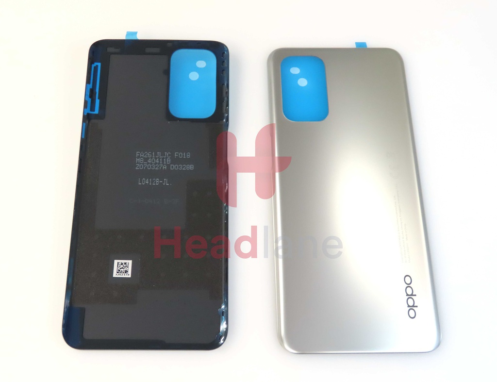 Oppo CPH2197 A74 5G Back / Battery Cover - Silver