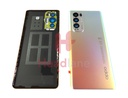 Oppo CPH2207 Find X3 Neo Back / Battery Cover - Silver