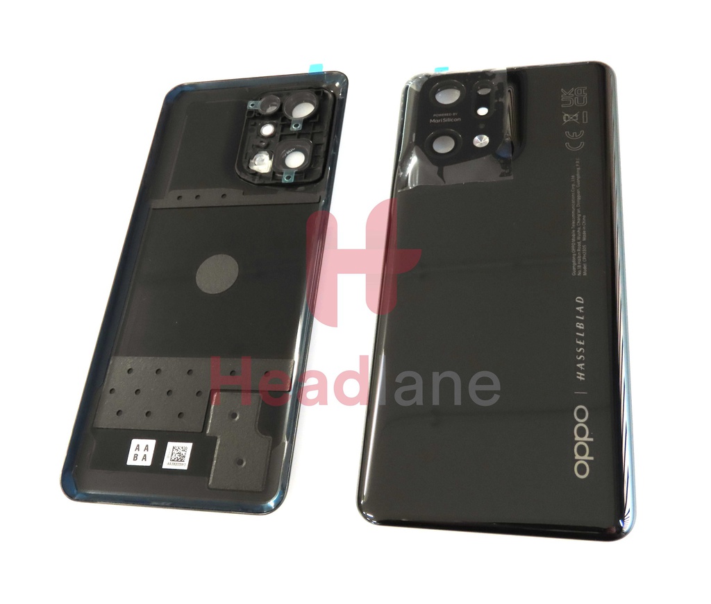 Oppo CPH2305 Find X5 Pro Back / Battery Cover - Black