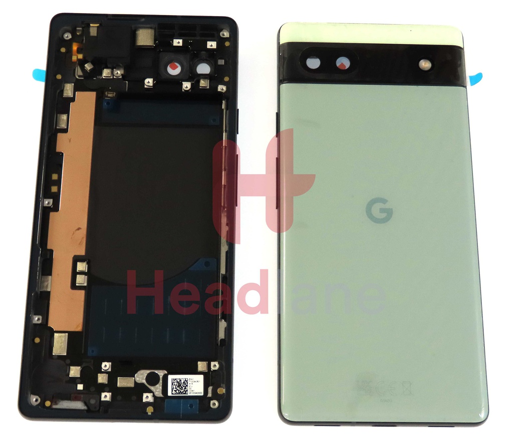 Google Pixel 6a Back / Battery Cover - Sage